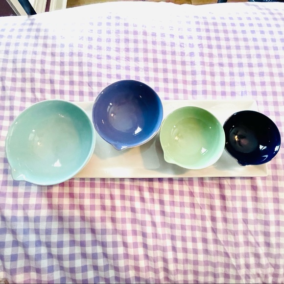 Hard to Find Anthropologie Halden Ceramic Nested Measuring Cups - Picture 6 of 7